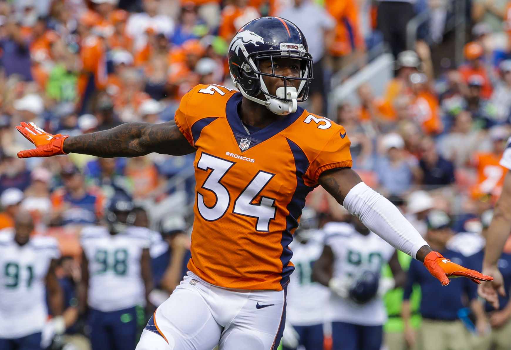 Seahawks Broncos Football
